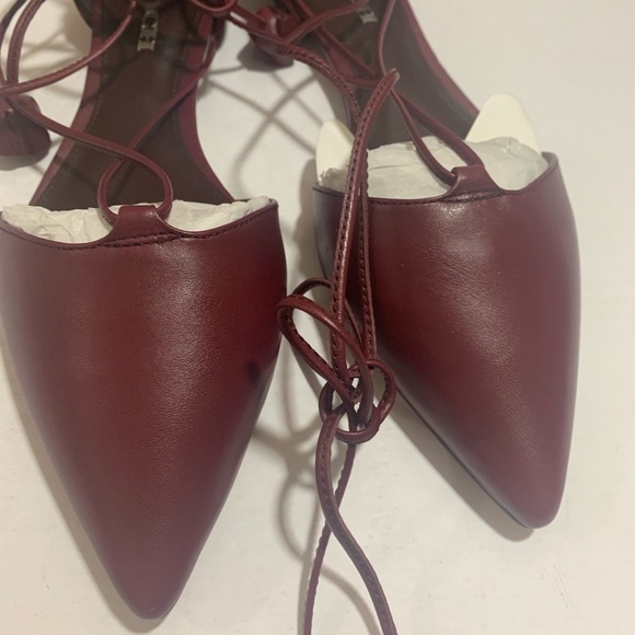 Coach Johnson Leather Soft Shine Calf Laceup 9.5B - Picture 3 of 8